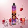 JNR Calavera 11000 Puffs Disposable Vape Jordbær Hindbær Kirsebær Is (Type-C, 850 mAh)