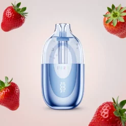 JNR Lila Kiss 60K Engangsvape: 60.000 sug, 24 ml kapacitet