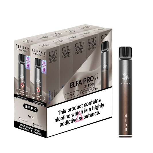 Twilight Brown | ELFA Prefilled POD Kit, Komplet med Cola starter POD