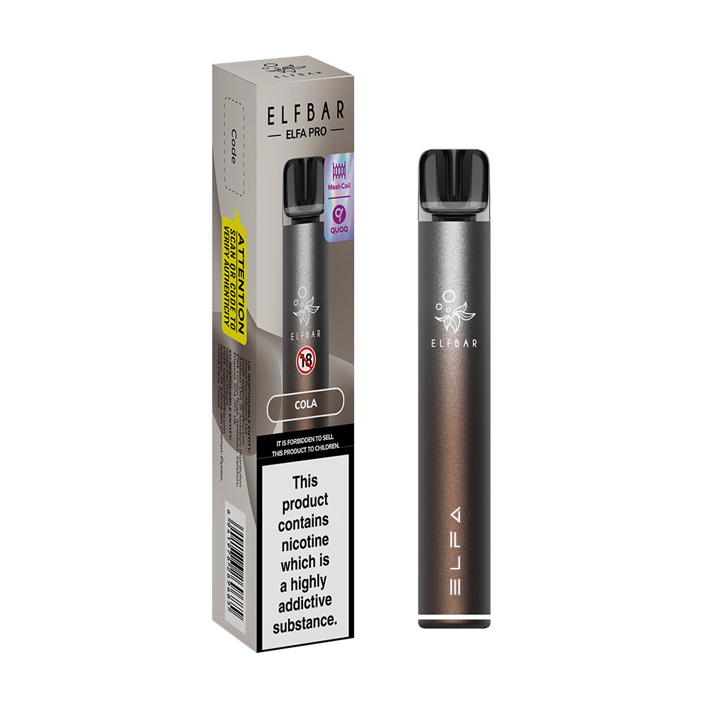 Twilight Brown | ELFA Prefilled POD Kit, Komplet med Cola starter POD