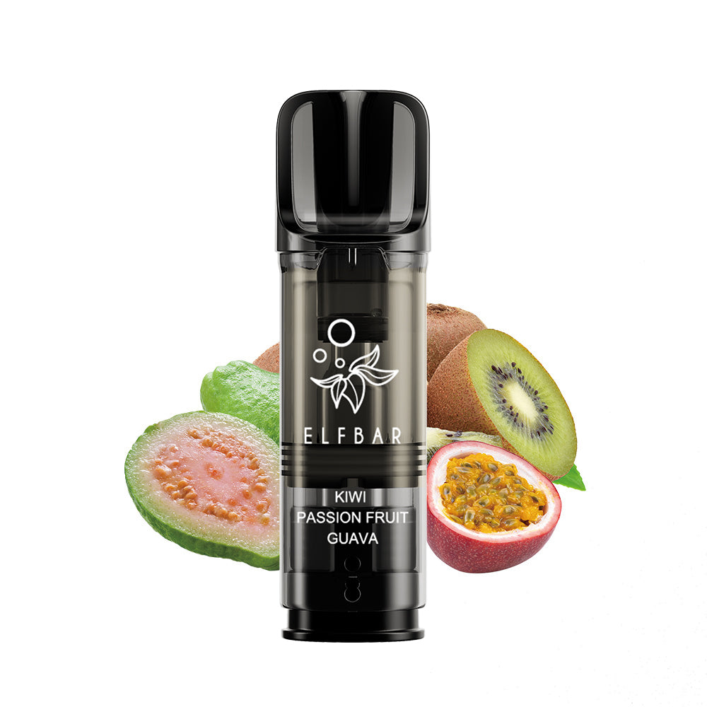 Kiwi Passionsfrugt Guava POD 2pk | KASSE med 10 stk