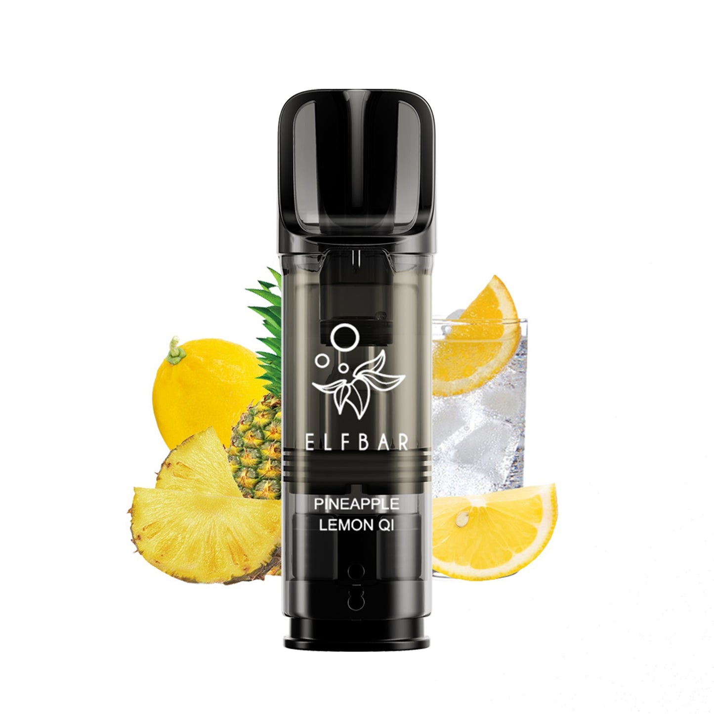 Ananas Citron QI POD 2pk | KASSE med 10 stk