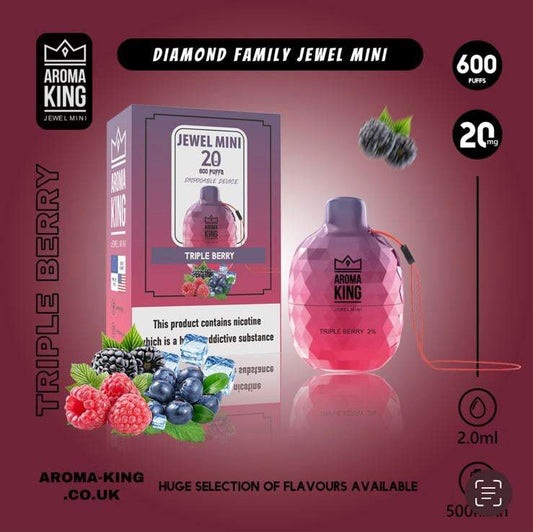 Triple Berry Jewel Mini Box med 10 stk