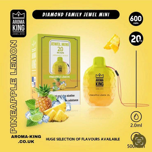 Ananas Lemon Jewel Mini æske med 10 stk