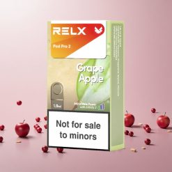 RELX Pod Pro 2 Vape Device Druer Æble 0% Nikotinniveau 1.9ml