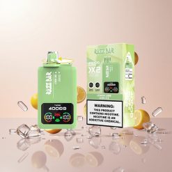 Razz Bar 40000 Puffs Engangs Vape Citronlime/Lush Ice Power Skærm Display 650mAh Batteri