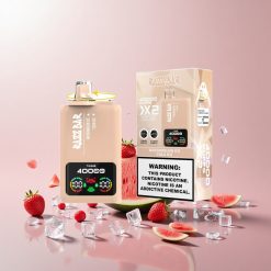 Razz Bar 40000 Puffs Engangs Vape Vandmelonis/Cola-is med 650 Mah Batteri og Type-C Port