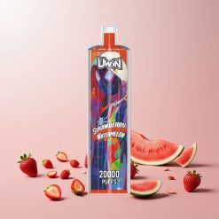 Uwin Shisha Hookah Crystal 20000 Puffs Jordbær Vandmelon Nikotin: 0% 2% 3% 5% 22ml