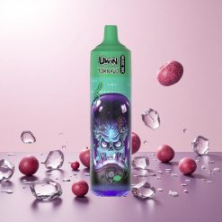 Uwin Tornado 35K Music Engangs Vape Grape Ice (Vindrue Is) - 35.000 puff, Type-C
