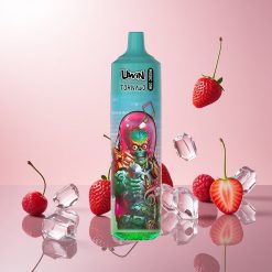 Uwin Tornado 35K Music Engangs Vape Jordbær Hindbær Kirsebær Is (op til 35.000 puff, 600mAh batteri)