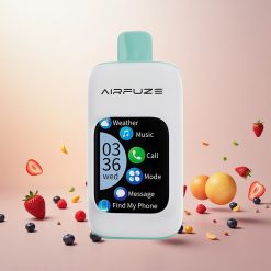 AirFuze Smart 30000 Puffs Disposable Vape Regnbue Frugt Eksplosion og AirFuze Smart 30000 Puffs Disposable Pod (50x25x104,9mm, 5% nikotin)