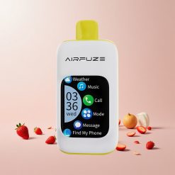 AirFuze Smart 30000 Puffs Engangs Pod Jordbær Banan Size: 50x25x104,9mm Batterikapacitet: 900mAh