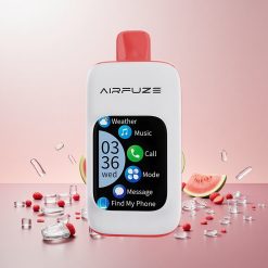 AirFuze Smart 30000 Puffs Engangs Pod Vandmelon Is Strøm: 900mAh, Størrelse: 50x25x104,9mm