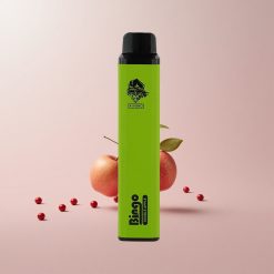 Aivono AIM BINGO 4000 Puffs Dobbelt Æble Produktstørrelse: 21 123mm Batterikapacitet: 1000mAh genopladeligt batteri