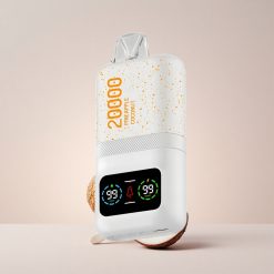 Aivono AIM MAGIC 20000 Puffs Ananas Kokosnud Features: Op til 20.000 Puffs 0% 2% 3% 5% Nikotin 26ml E-væske Dual Mesh Coils LCD-skærm Type-c Genopladelig 600mAh Batteri 10 Smagsvarianter Tilgængelige