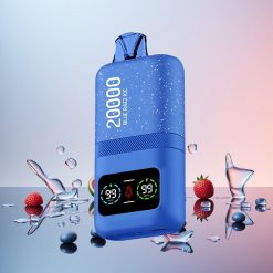 Aivono AIM MAGIC 20000 Puffs Disposable Vape Blå Hindbær Is Funktioner: Op til 20.000 Puffs 26ml E-væske Type-C Genopladelig