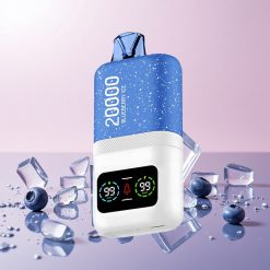 Aivono AIM MAGIC 20000 Puffs Engangs Vape Blåbær Is Features: Op til 20.000 Puffs 0% 2% 3% 5% Nikotin 26ml E-væske Dual Mesh Coils LCD-skærm Type-C Genopladelig 600mAh Batteri 10 Smagsvarianter Tilgængelige