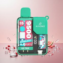 Aivono AIM-TANK 9500 Puffs Vandmelon Is 18ml E-væske Kapacitet