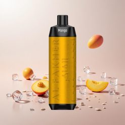 Al Fakher Crown Bar 8000 Crystal Disposable Vape Mango Is 600mAh batteri 18ml e-væskekapacitet