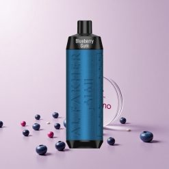 Al Fakher Crown Bar 8000 Crystal Engangs Vape Blåbær Tyggegummi – 18ml e-Væske & 8000 Pust