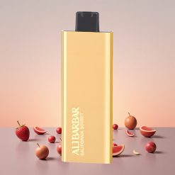 Alibarbar Pandora 7000 Puffs Disposable Vape Californisk Solnedgang Funktioner: Pust: op til 7000 E-væskekapacitet: 17 ml