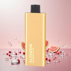 Alibarbar Pandora 7000 Puffs Engangs Vape Vandmelon Is E-liquid kapacitet: 17 ml Størrelse: 117 x 40 x 12 mm