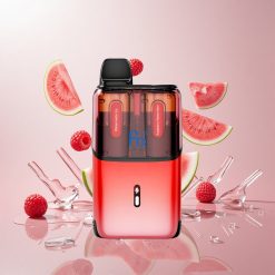 Fumot Ultra T32000 Engangs Vape Vandmelon Is - Hindbær Vandmelon (Op til 32000 puff, 800mAh batteri)