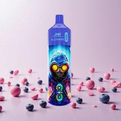 JNR Alien Max 18000 Puffs Engangs Vape Blåbær Tyggegummi med Smart LED Display & 20 Smag