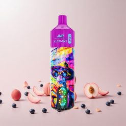 JNR Alien Max 18000 Puffs Engangs Vape Fersken Blåbær Slik Smart LED Display Dual Mesh Coil & Dual Kerne Ca. 18000 puff Imponerende 20 smagsvarianter 850mAh Batterikapacitet 28ml E-væske Type-C Hurtigopladning Nikotinindhold 0%,2%,3%,5%