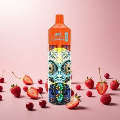 JNR Alien Max 18000 Puffs Engangs Vape Jordbær Hindbær Kirsebær med Smart LED-Display og 20 Smagsvarianter