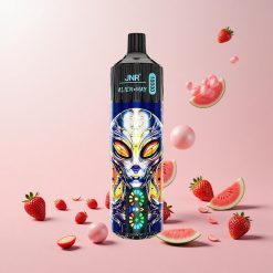 JNR Alien Max 18000 Puffs Engangs-vape Jordbær Vandmelon Tyggegummi med Smart LED-display og 20 smag