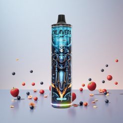 JNR Calavera 11000 Puffs Engangs Vape Mr Blå med Type-C opladning JNR Calavera 11000 Puffs Engangs Vape med 21ml E-Liquid Kapacitet