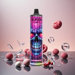 JNR Calavera 11000 Puffs Engangs Vape Sort Drage Is med 850 mAh Batteri og Type-C Opladning