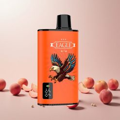 JNR EAGLE Smart 23000 Puffs Disposable Vape Juicy Peaches med Digital Skærm og Justerbar Luftgennemstrømning