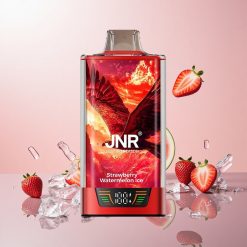 JNR Falcon Pro 28000 Engangs Vape Jordbær Vandmelon Is 30ml Forfyldt Kapacitet 28000 Pust