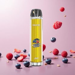 JNR Glod380 6000 Puffs Engangs Ecigaret Blåbær Sur Hindbær (6000 Pust, 13ml) JNR Glod380 6000 Puffs Engangs Ecigaret (6000 Pust, 13ml)