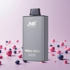 JNR Mega Box 25000 Puffs Engangs Vape Blåbær Bubblegum 30ml