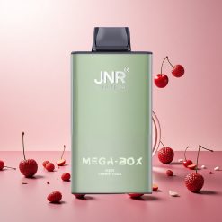 JNR Mega Box 25000 Puffs Engangs Vape Fizzy Kirsebær Cola - 30ml E-væske Kapacitet, 850mAh Batteri