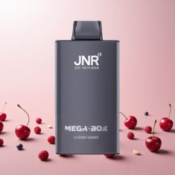 JNR Mega Box 25000 Puffs Engangsvape Kirsebær-Bær med 30ml E-væske og 850mAh Batteri