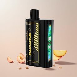 JNR Radiance 31000 Puffs Disposable Vape FERSKEN MANGO ANANAS Funktioner: Ca. 31000 Puffs 28ml E-væske Smart Animationsskærm Dual Mesh Coil 950 mAh Genopladelig Batteri Type-C Opladningsport Nicotinindhold 2%