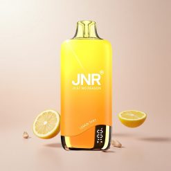 JNR Rainbow 10500 Puffs Engangs Vape Citrontærte 600mAh Batterikapacitet 10500 Pust 0,8ohm Mesh Coil 18ml E-væske Tank USB Type-c Opladning 98mm 39mm 25mm Størrelse Batteriindikator E-væskeindikator Nikotinindhold 0%,2%,5%