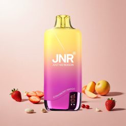 JNR Rainbow 10500 Puffs Engangs Vape Jordbær Mango 600mAh Batterikapacitet 10500 Puffs