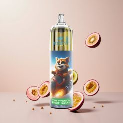 JNR Rocket-X 12400 Puffs Disposable Vape Kiwi Passionsfrugt Guava med Justerbar Luftstrøm og RGB-belysning