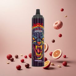 JNR Wolf Niplo 10000 Puffs Engangs Vape Jernbryg (20ml, Type-C opladning)