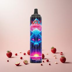 JNR Wolf Niplo 10000 Puffs Sort Mamba (650mAh, Type-C opladning)