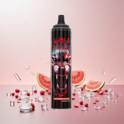 JNR Wolf Niplo 10000 Puffs Vandmelon Is Disposable Vape 20ml 650mAh