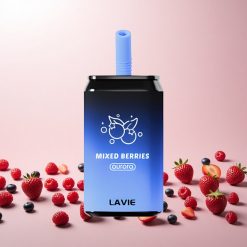 LAVIE Aurora 11000 Puffs Engangs Vape Blandede Bær Vægt: 0,095 kg Batterikapacitet: 650mAh
