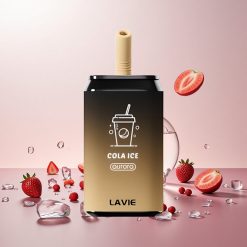 LAVIE Aurora 11000 Puffs Engangs Vape Cola Is Vægt: 0,095 kg Pust: 11000 Pust Nicotinindhold: 0%, 2%, 5%