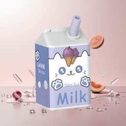 LAVIE Milk 7000 Puffs Engangs Vape Taro Is Vægt: 0,058 kg Pust: 7000 Pust Nikotinindhold: 0%, 2%, 5%