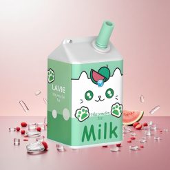 LAVIE Milk 7000 Puffs Engangs Vape Vandmelon Is Vægt: 0,058 kg Pust: 7000 Pust Nikotinindhold: 0%, 2%, 5%
